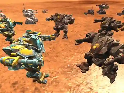 Peli Mech Battle Simulator verkossa