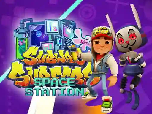 Peli Subway Surfers Space Station verkossa