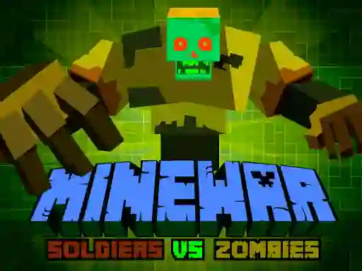 Peli Minewar Soldiers vs Zombies verkossa