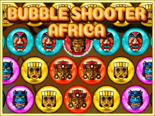 Peli Bubble Shooter Africa verkossa