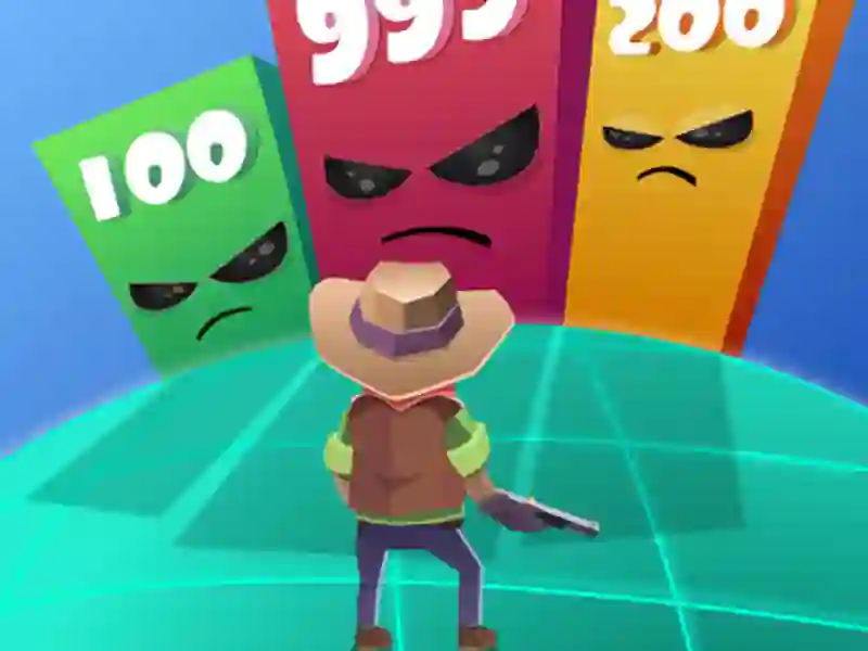 Peli Shoot Block Rush 3D verkossa