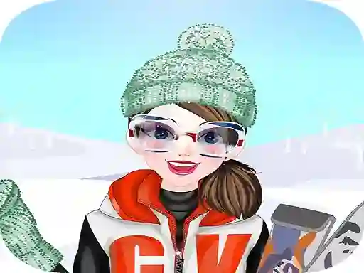 Peli Happy Ski Dressup verkossa