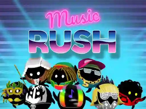 Peli Music Rush verkossa