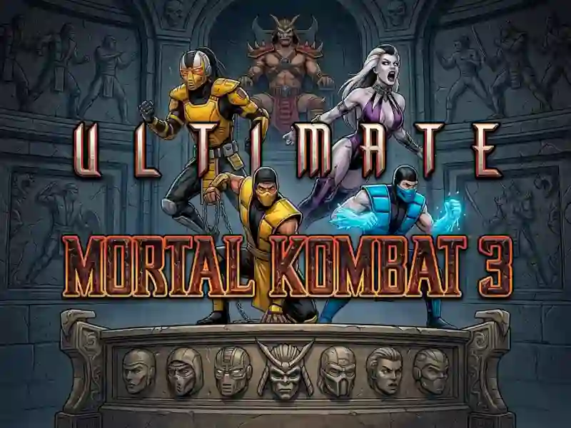 Peli Ultimate Mortal Kombat 3 verkossa