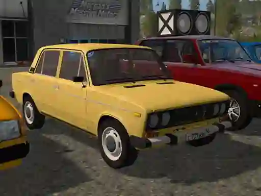 Peli Russian Cars Jigsaw verkossa