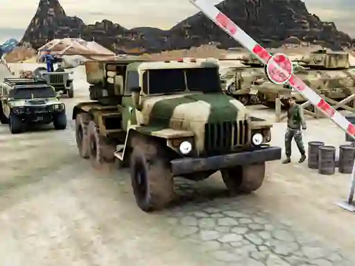 Peli Army Machine Transporter Truck verkossa