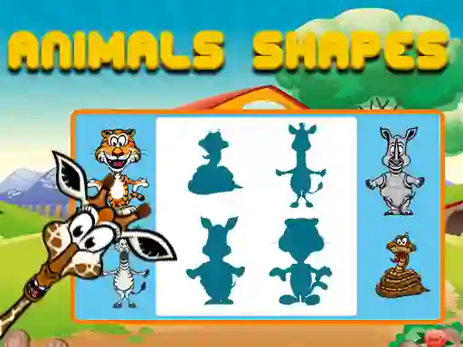 Peli Animals Shapes verkossa
