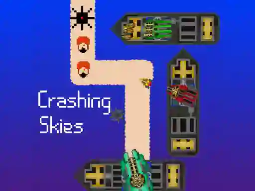 Peli Crashing Skies verkossa