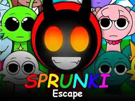 Peli Sprunki 3D Escape verkossa