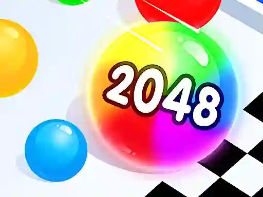 Peli Ball Merge 2048 verkossa