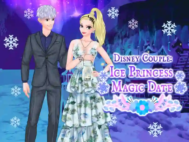 Peli Ice Couple Princess Magic Date verkossa