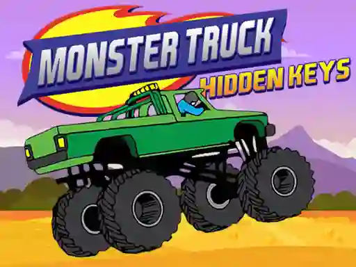 Peli Monster Truck Hidden Keys verkossa