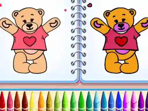 Peli Cute Teddy Bear Colors verkossa