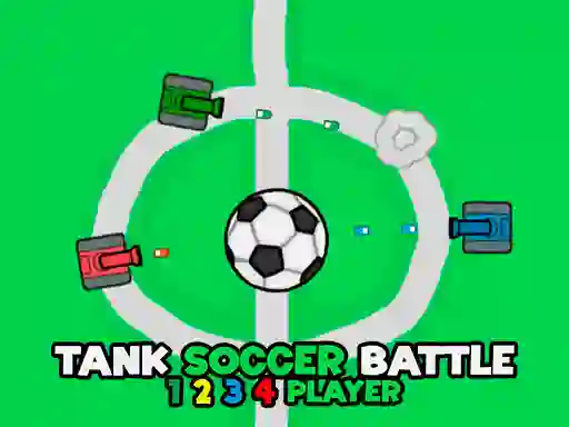 Peli Tank Soccer Battle 1 2 3 4 Player verkossa