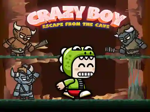 Peli Crazy Boy Escape From The Cave verkossa