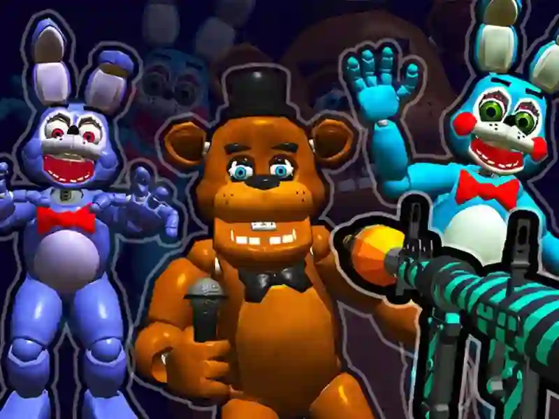 Peli FNaF Shooter verkossa