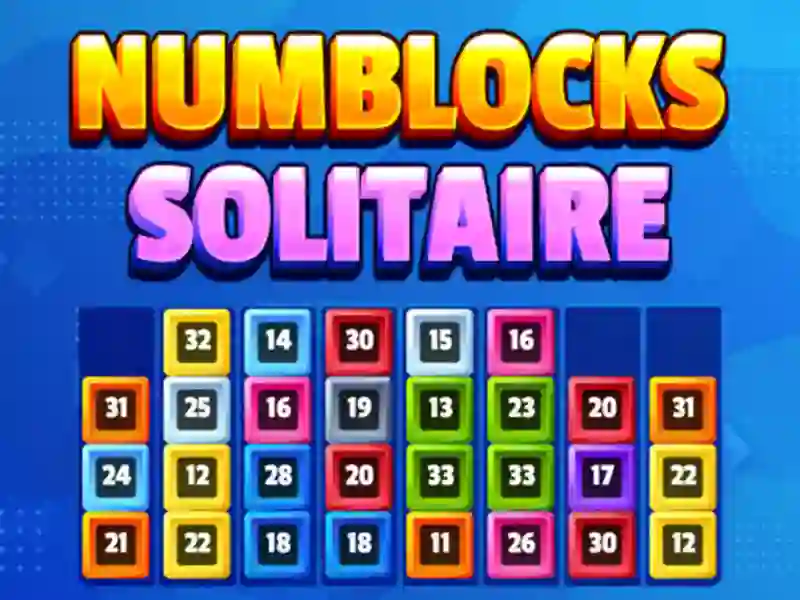 Peli Numblocks Solitaire verkossa