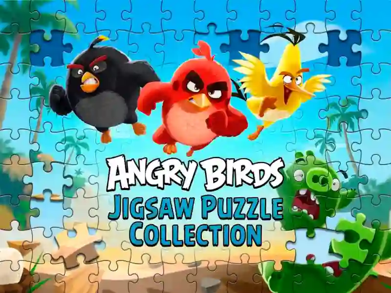 Peli Angry Birds Jigsaw Puzzle Collection verkossa