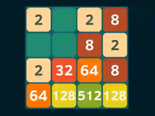 Peli 2048 Challenges verkossa