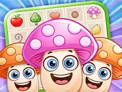 Peli Mushroom Fever Match 3 verkossa