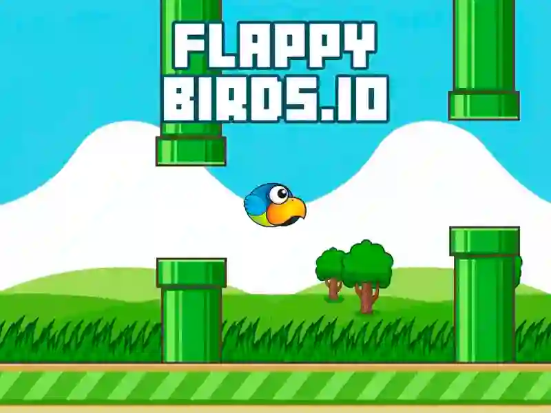 Peli FLAPPY BIRDS.io verkossa
