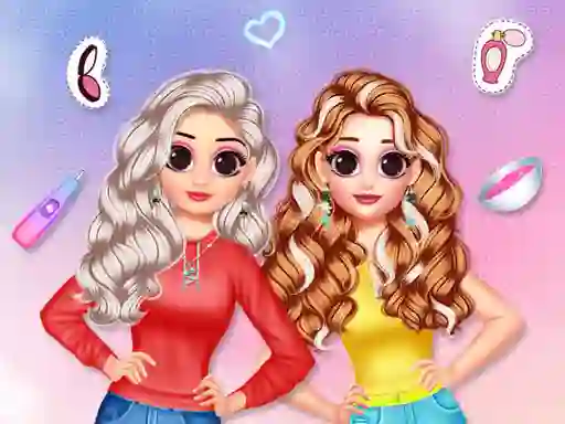 Peli Besties Makeover Salon verkossa
