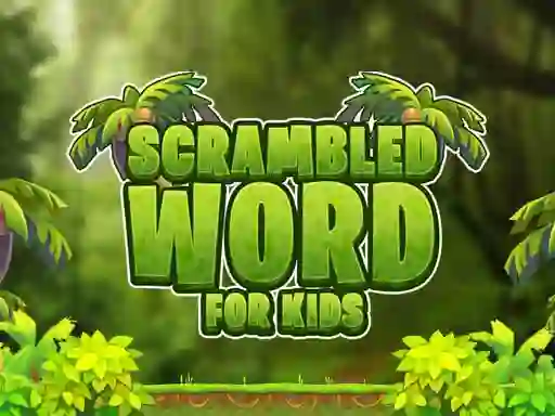 Peli Scrambled Word For Kids verkossa