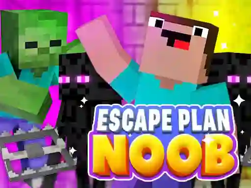 Peli Noob: Escape Plan verkossa