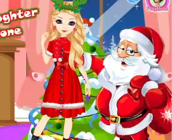Peli Santa's Daughter Home Alone verkossa