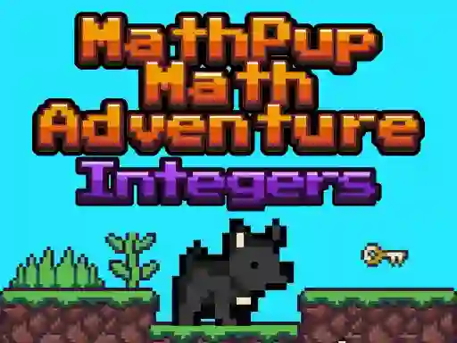Peli MathPup Math Adventure Integers verkossa