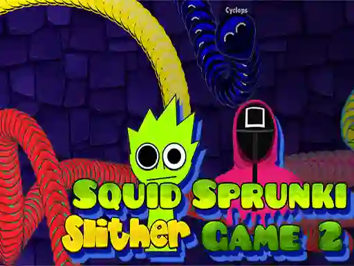 Peli Squid Sprunki Slither Game 2 verkossa