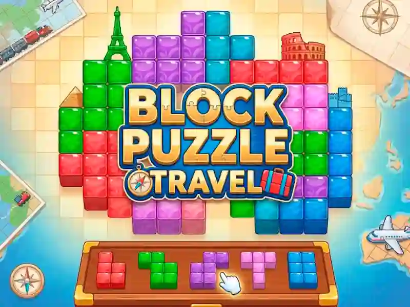 Peli Block Puzzle Travel verkossa