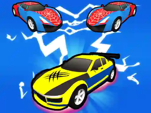 Peli Superhero Car Merge Master verkossa