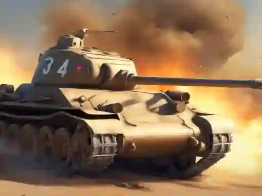 Peli World Tank Wars verkossa