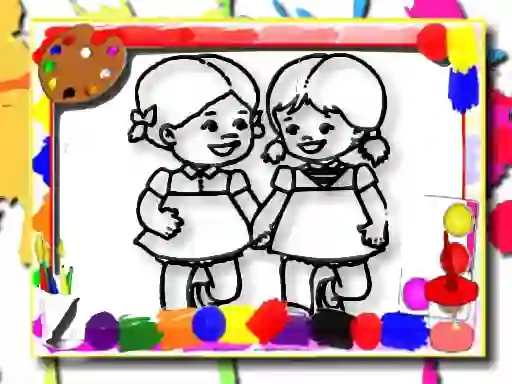 Peli Kids Coloring Time verkossa