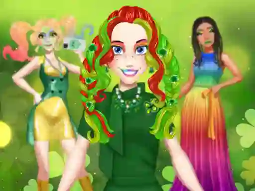 Peli St Patrick's Day Princess Challenge verkossa