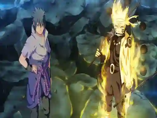 Peli Naruto Funny Games verkossa