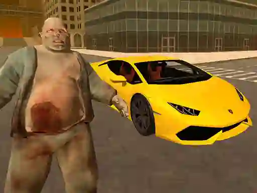 Peli Supercars Zombie Driving verkossa