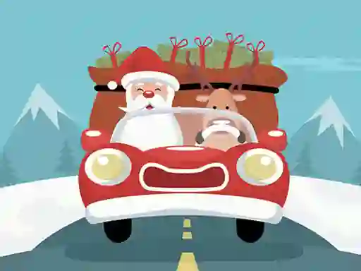 Peli Santa Giving Presents Jigsaw verkossa
