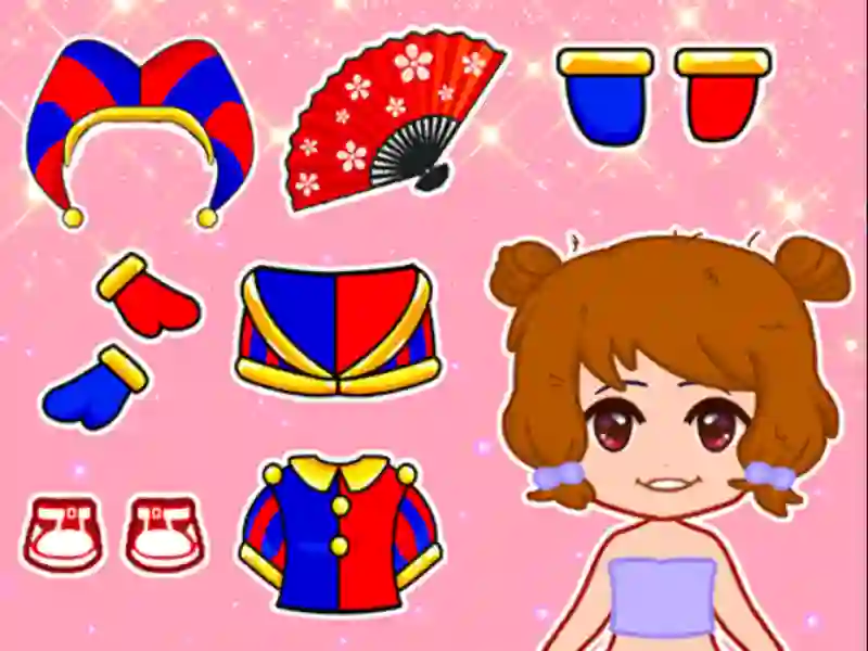 Peli Lovely Doll Dress Up Game verkossa