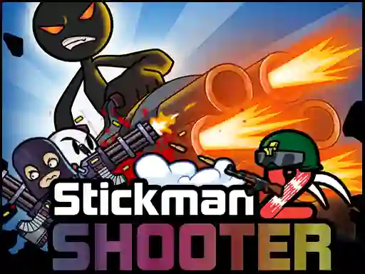 Peli Stickman Shooter 2 verkossa