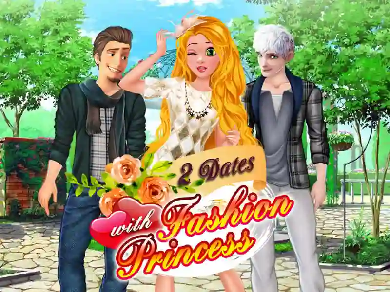 Peli 2 Dates with Fashion Princess verkossa