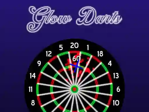 Peli Glow Darts verkossa