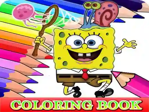 Peli Coloring Book for Spongebob verkossa
