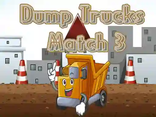Peli Dump Trucks Match 3 verkossa