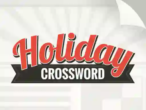 Peli Holiday Crossword verkossa
