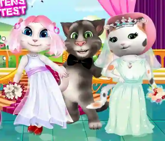 Peli White Kittens Bride Contest verkossa