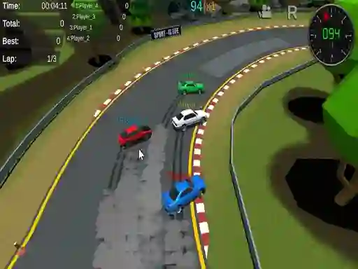 Peli Fantastic Pixel Car Racing verkossa