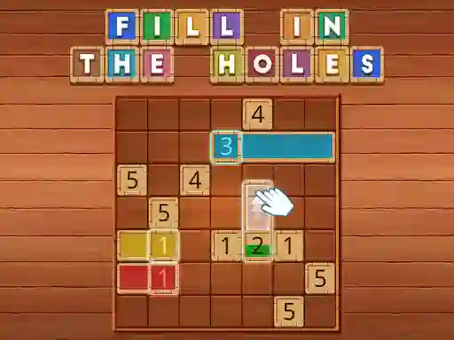 Peli Fill In the holes verkossa