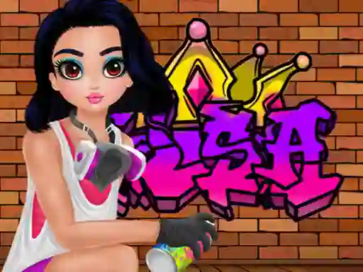 Peli Princess Cool Graffiti verkossa